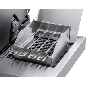 Char-Broil Windschutz für Sear Brenner mit Spießgestell, Grillutensil aus Metall.