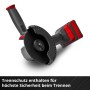 Einhell Akku-Winkelschleifer TP-AG 18/125 CE Q Li Solo mit Trennschutz.