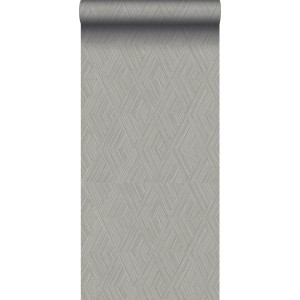 Origin Luxury Wallcoverings Tapete 3D Muster Hellgrau 50 X 900 Cm 347841