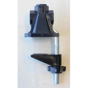 Graue Fischer & Honsel Tischleuchte Pit mit E27 Fassung, max. 40W, für Design-Tischlampen.