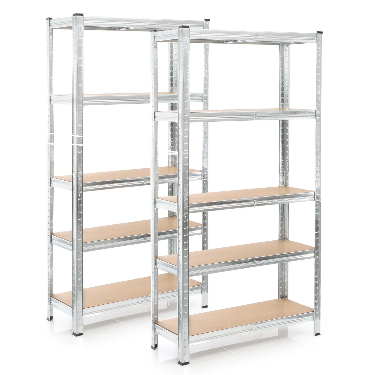 Wiltec Set 2X Schwerlastregal Verzinkt 180X90X40Cm Steckregal 875Kg Werkstatt