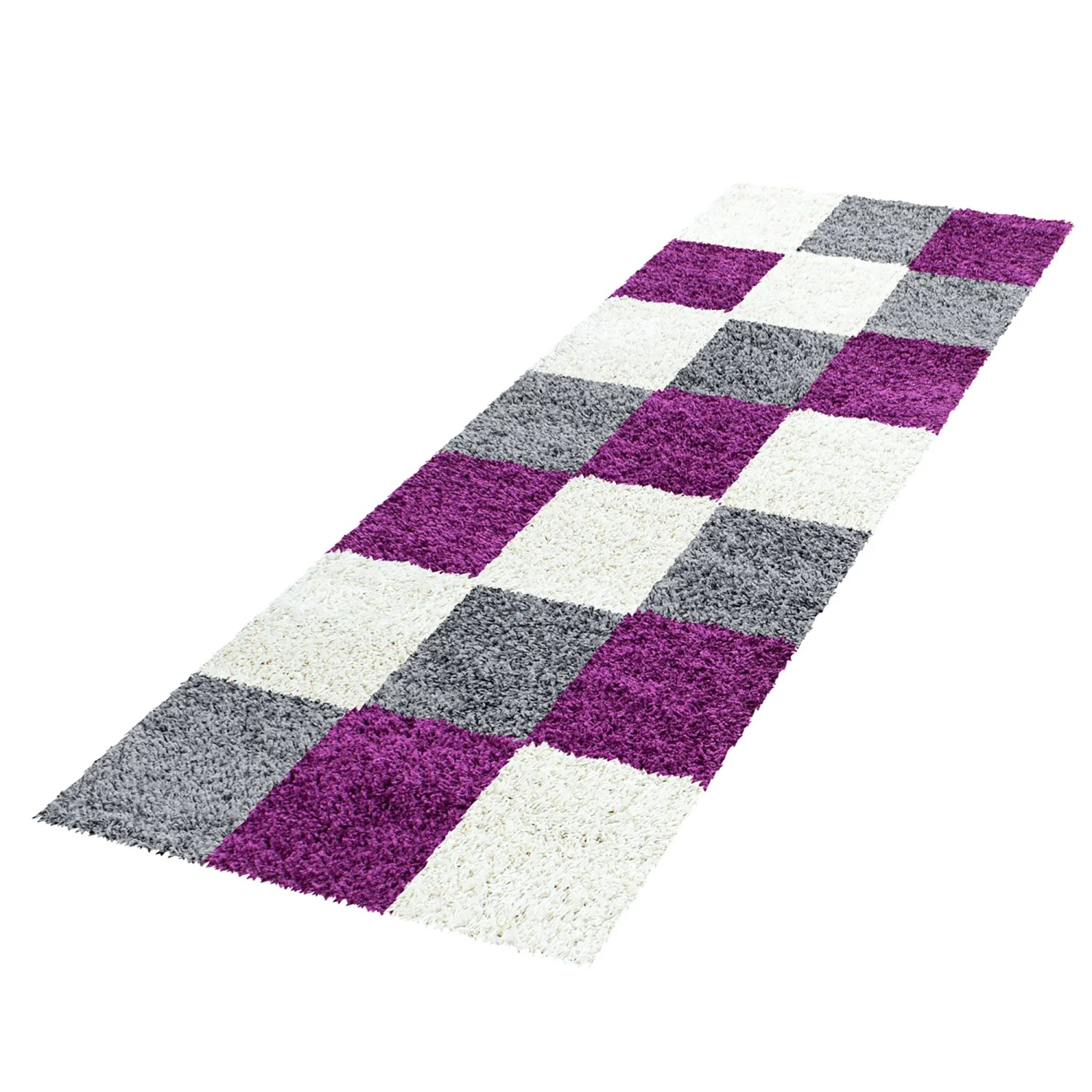Ayyildiz Hochflorteppich Life 1501 Violett 80 cm x 150 cm