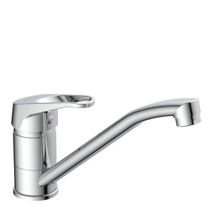 Schütte Spültischarmatur Tassoni Niederdruck, Chrom, Einhebelmischer für drucklose Geräte.