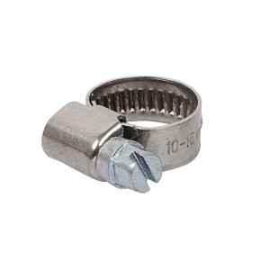 Kirchhoff Schlauchklemme, Edelstahl, 10-16 mm, 2er-Set für sichere Schlauchverbindungen.