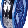 Selbstklebendes Klettband, 20 mm breit, als Meterware auf blauer Spule.