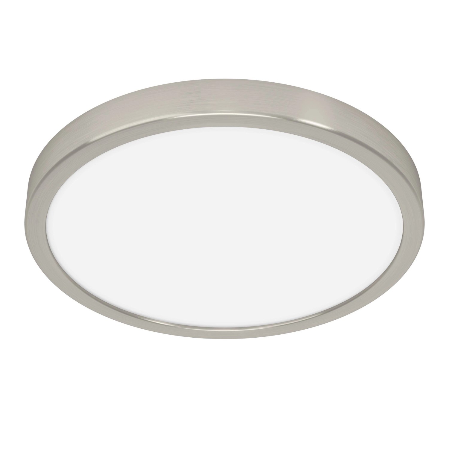 LED-Anbaupanel Fueva 5 IP20 830 nickel Ø28,5cm günstig online kaufen