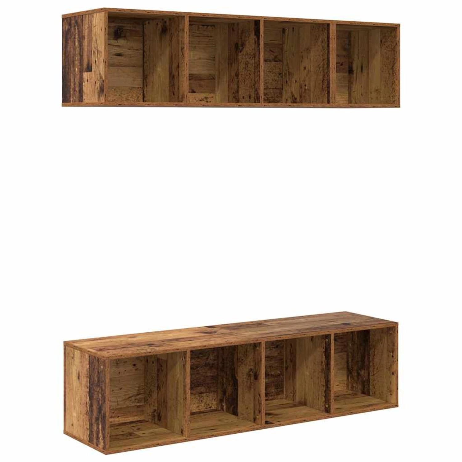 vidaXL TV-Schrank Set Altholz Holzwerkstoff 3393411 günstig online kaufen