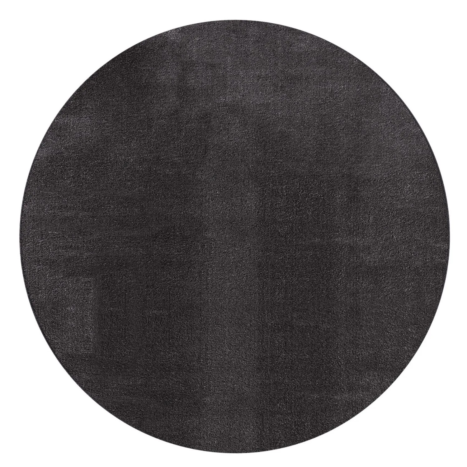 Floornovo Hochflor Teppich Nr. 67 Rund Einfarbig Durchmesser 200 cm günstig online kaufen