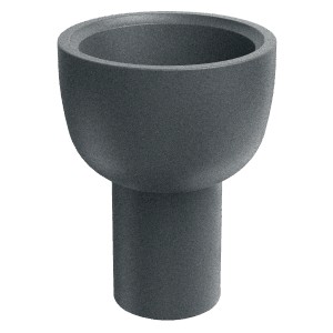 Prosperplast Blumentopf Molta Vessel Ø 40 cm x 50 cm Granit