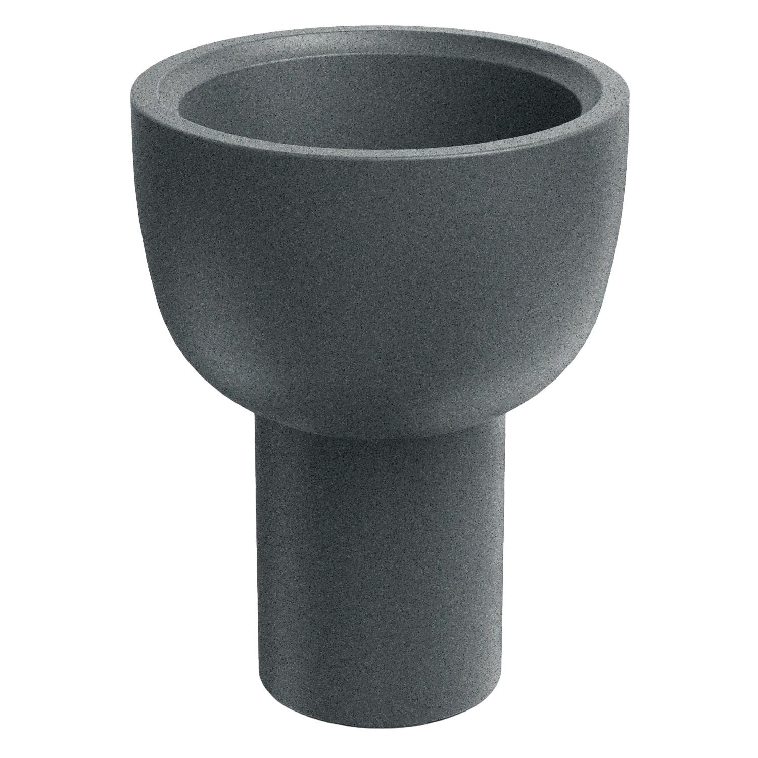 Prosperplast Blumentopf Molta Vessel Ø 40 cm x 50 cm Granit