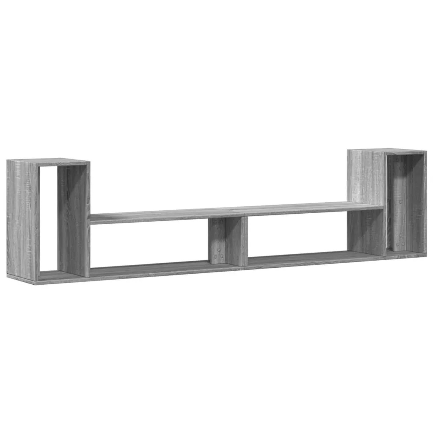 vidaXL TV-Schränke 2 Stk Grau Sonoma 100x30x50 cm Holzwerkstoff 840798