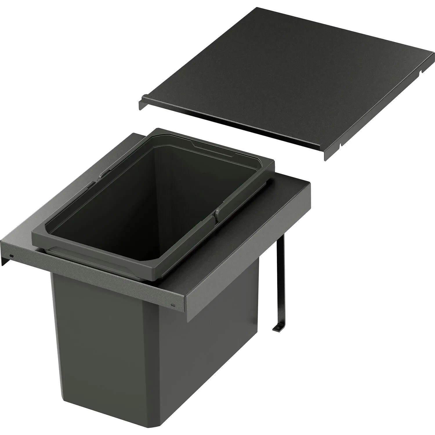 Vauth-Sagel Abfalltrennsystem Envi Flex Korpusbreite 400 mm 1x22, Lava