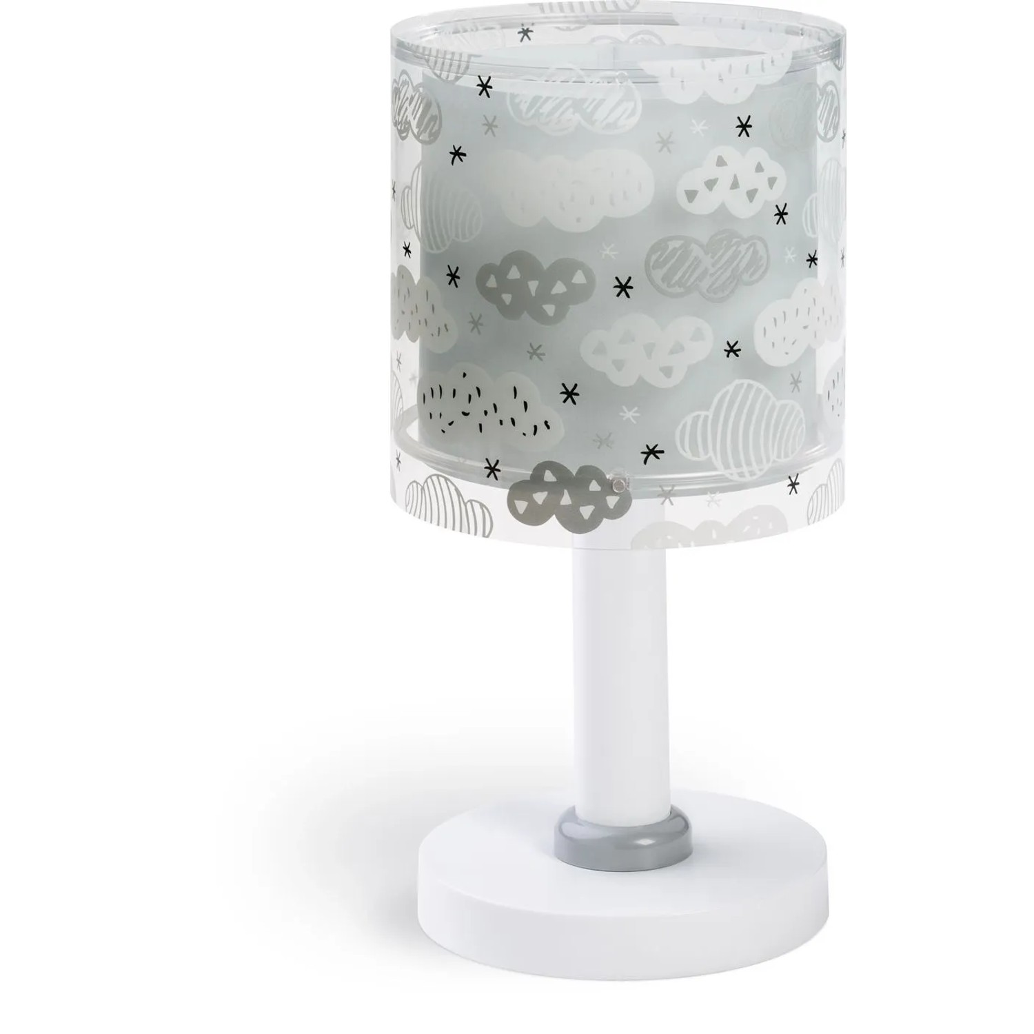 Dalber KinderNachttischlampe Wolke Grau