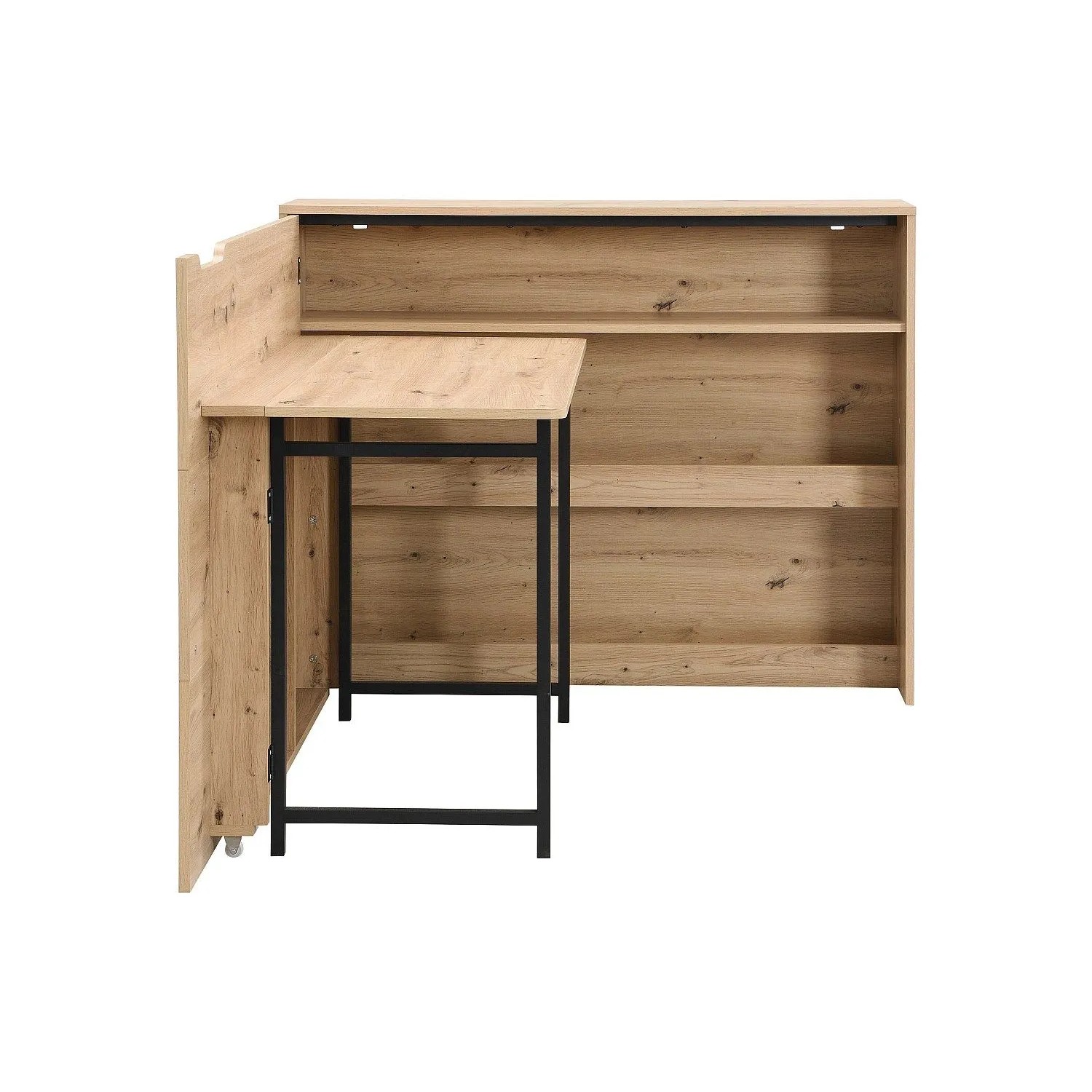 Vente-unique Schreibtisch Relimy Naturfarben Hell 115 cm