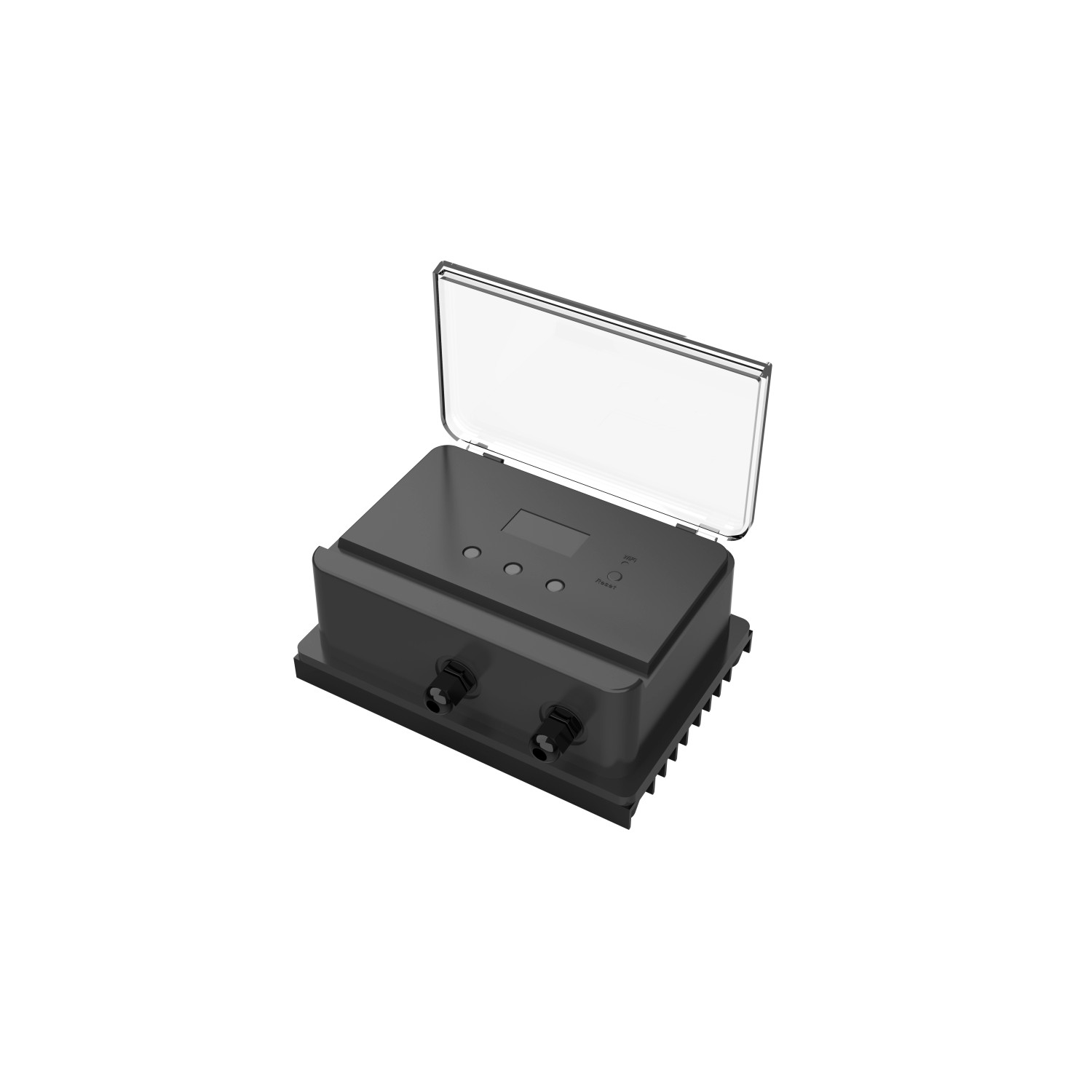 Heissner Aqua Craft Smart Controller für Teichpumpen, zur Steuerung der Pumpenleistung und Timer-Einstellungen.