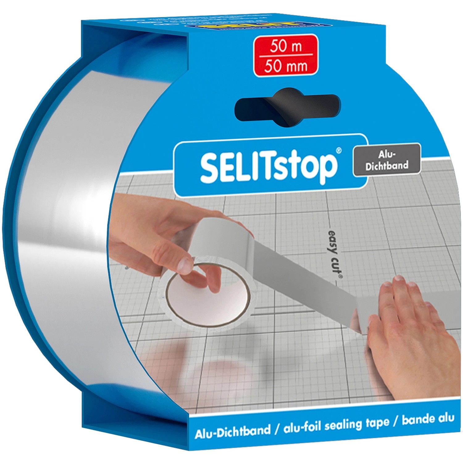 Selitstop® Alu-Dichtband 50 mm x 50 m