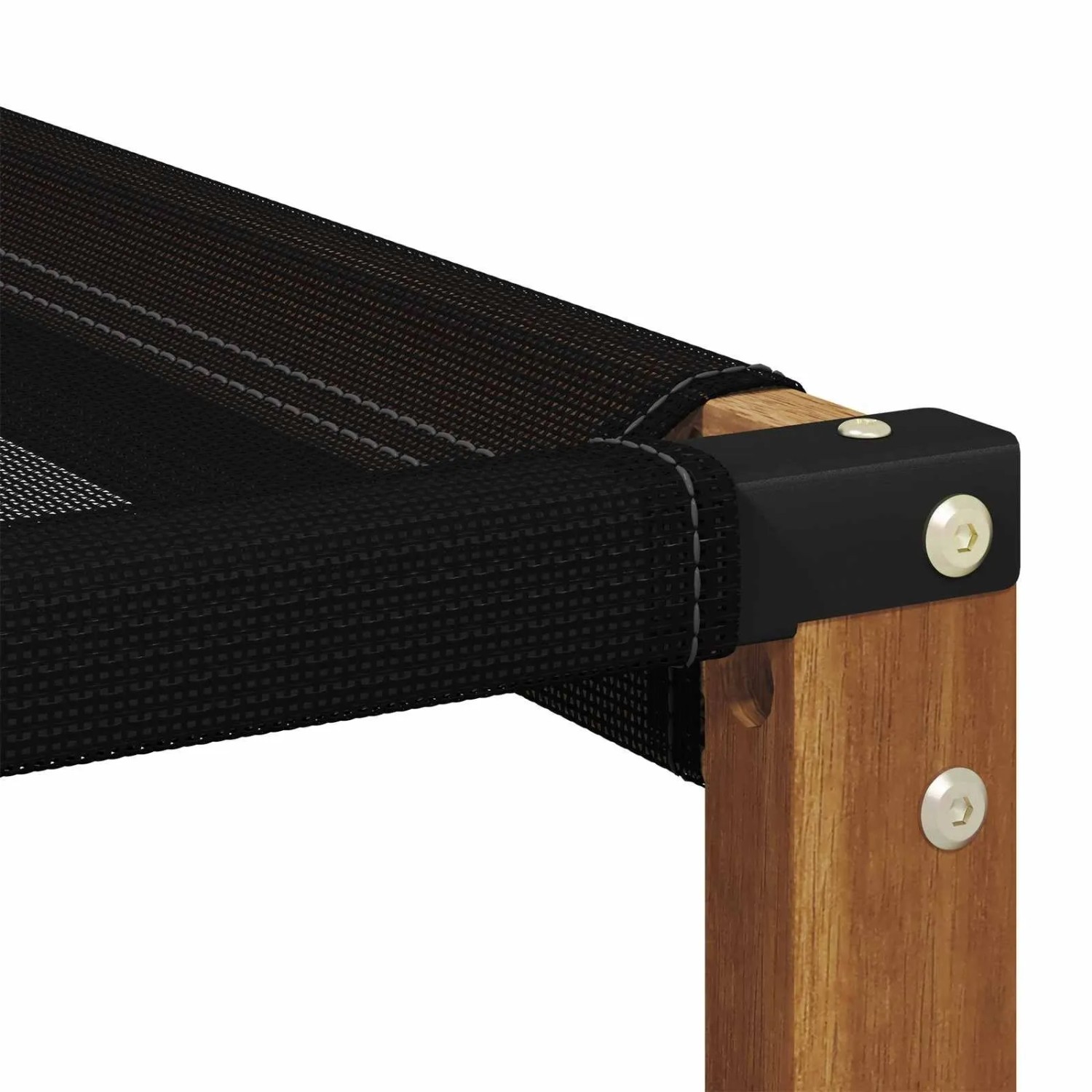 vidaXL Mittel- und Ecksofa mit Kissen 2 Stück Natur Massivholz Akazie 900649_9