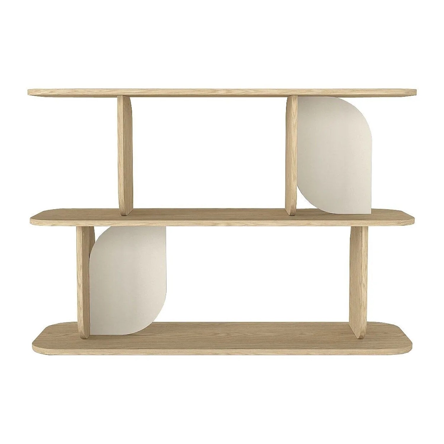 Vente-unique Regal Neleria Beige  Naturfarben Hell 120 cm