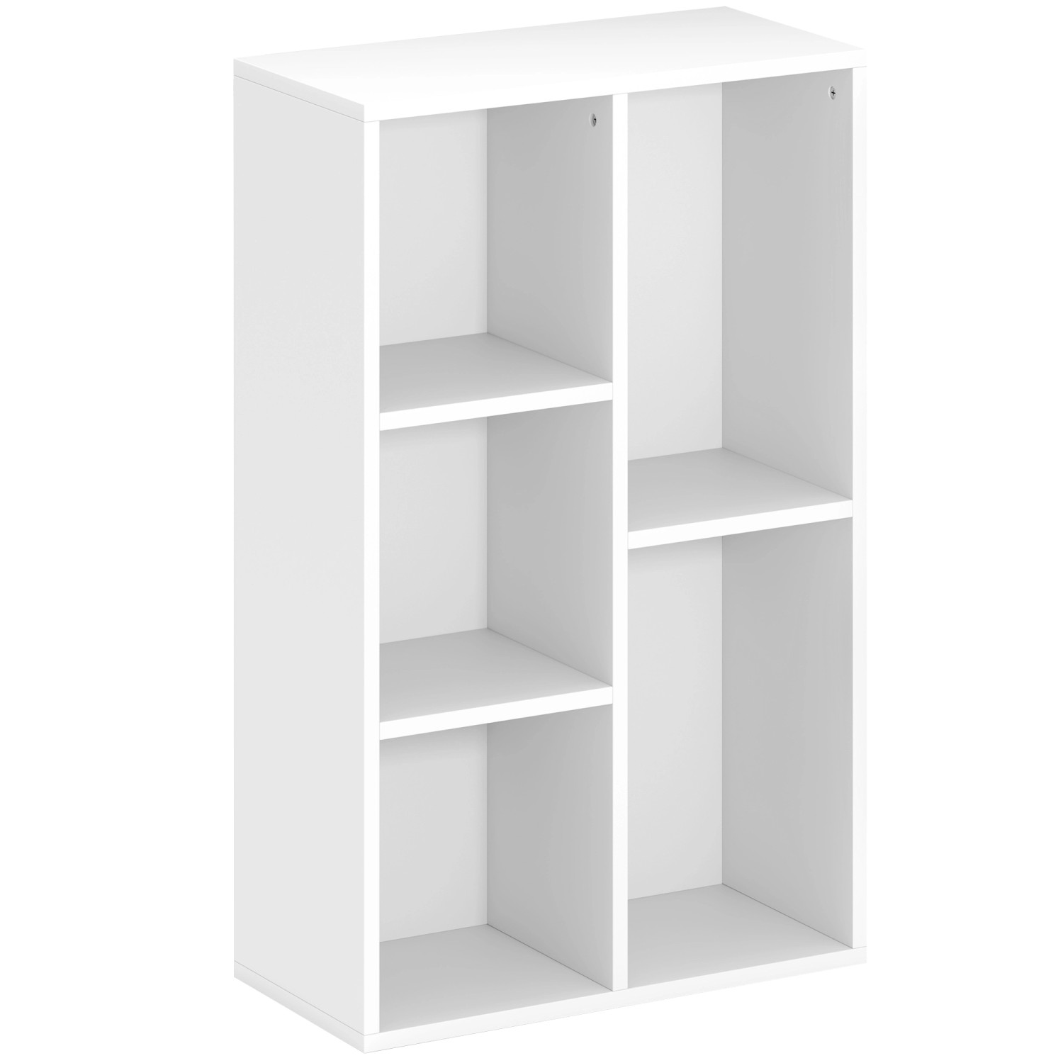 HOMCOM Bücherregal Standregal mit Ebenen Aufbewahrungsregal Küchenregal günstig online kaufen