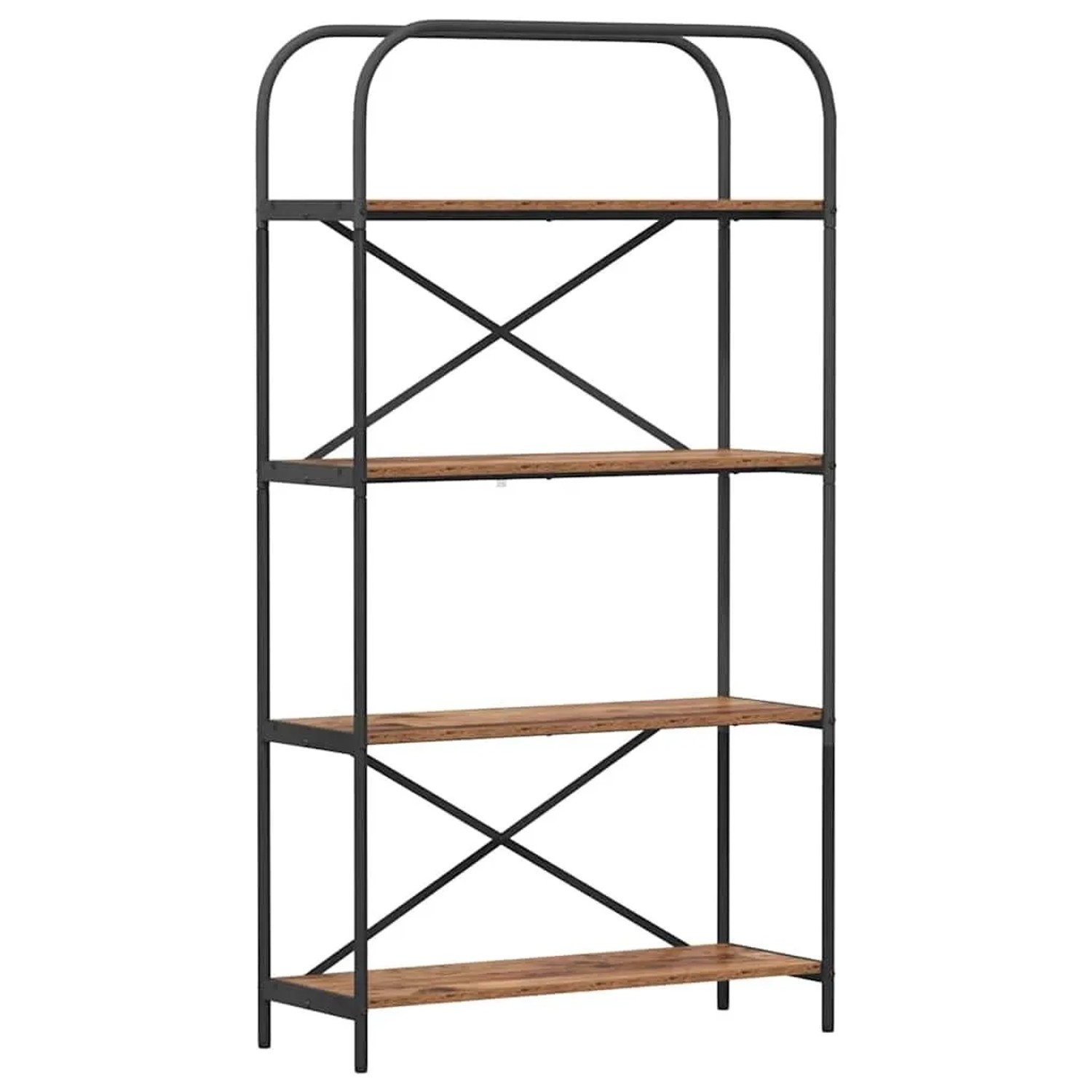 vidaXL Bücherregal Altholz 80 x 30 x 146 cm Holzwerkstoff 879843 günstig online kaufen