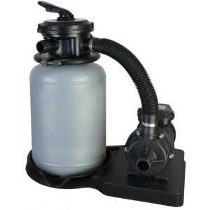 mediPOOL Sandfilteranlage SF 122 für Pools bis 15m³ mit Pumpe und Zubehör.
