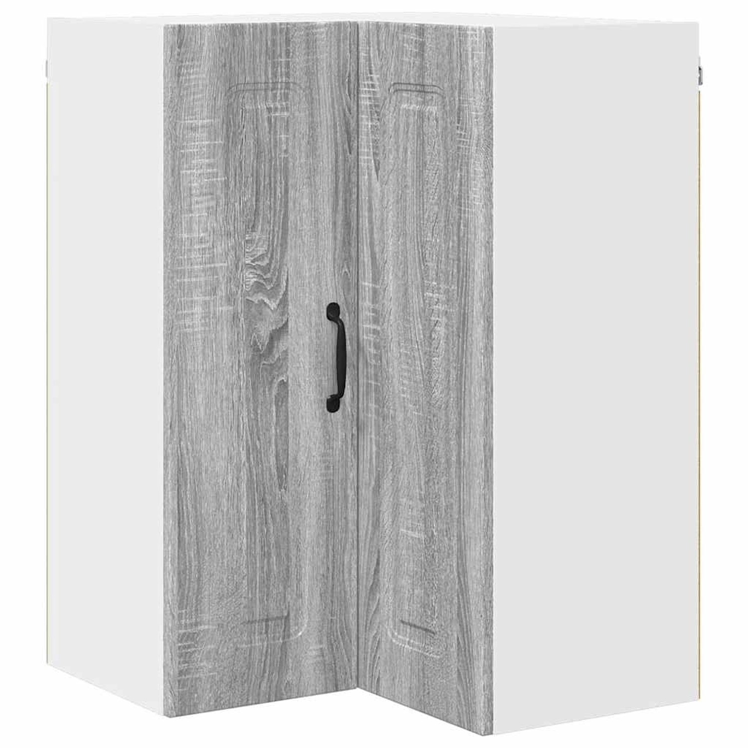 vidaXL Küchenwandschrank Graues Sonoma 57 x 57 x 80 cm Holzwerkstoff 884730 günstig online kaufen