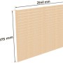 Holzbrüder Carport Seitenwand Ralf, Fichte natur, 207,5x254cm, Zubehör für Carports.