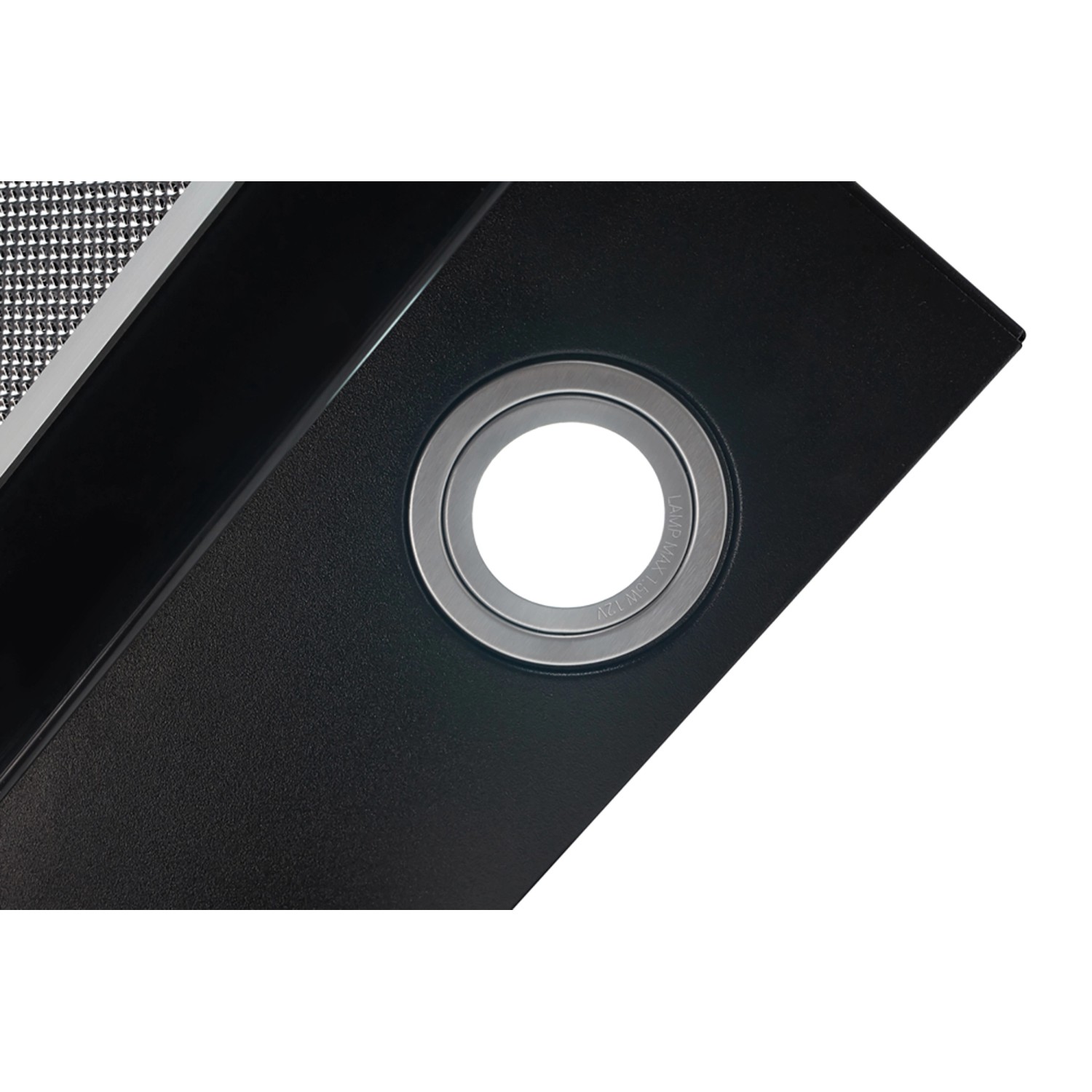 MEDION Dunstabzugshaube 60 Cm Kopffrei, Glasfront, 3 Stufen, 320 M³/h, Touch & Gestensteuerung, LED - Schwarz