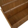 Proregal Aufbewahrungstruhe HxBxT 53x108x60cm Tanne Holz Natur Gartentruhe Auflagenbox Truhe_4