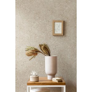 Grosfillex Wandpaneel 3D Optik Ceppo Di Gre Ivory, Detailaufnahme der Wandverkleidung.
