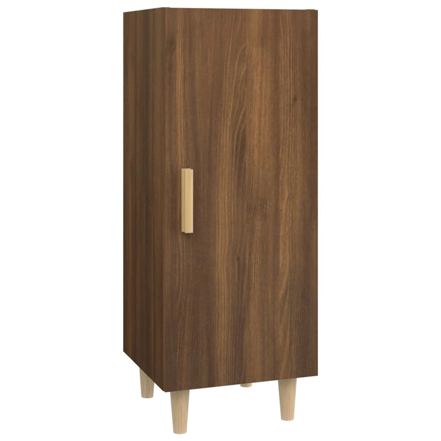 vidaXL Sideboard Braun Eichen-Optik 34,5x34x90 cm Holzwerkstoff 817404 günstig online kaufen