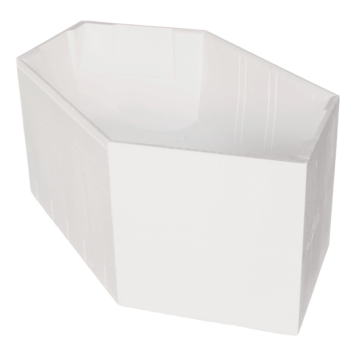 Calmwaters Wannenträger Badewanne Exclusive 190 x 90 cm Weiß Styropor 03AX3364