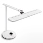 Weiße Philips VDTMate LED-Tischleuchte mit flexiblem Arm und Dimmer für Home Office.