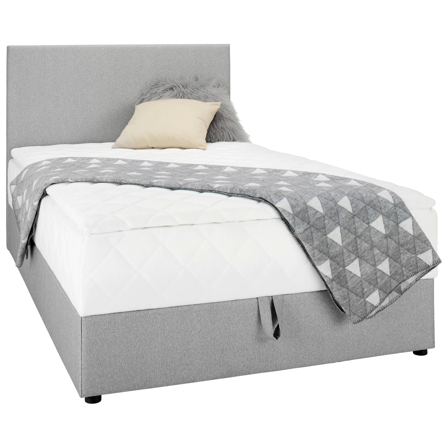 Based Boxbett Boxy in Grau ca. 140x200cm