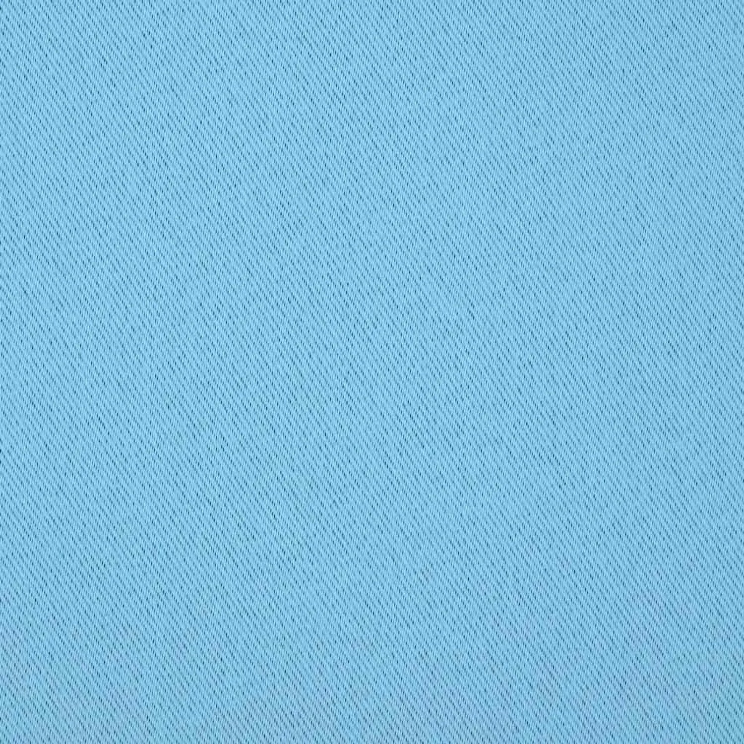 vidaXL Verdunkelungs-Vorhänge mit Ringen Himmelblau Polyester 4107437_8