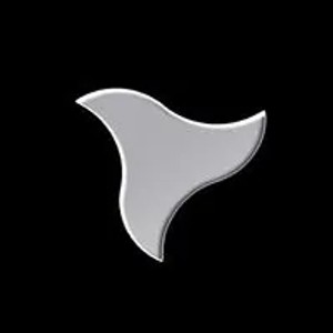 Graue Edelstahl Mosaikfliese Ninja-S-S-M von ALLOY, hochglänzend.