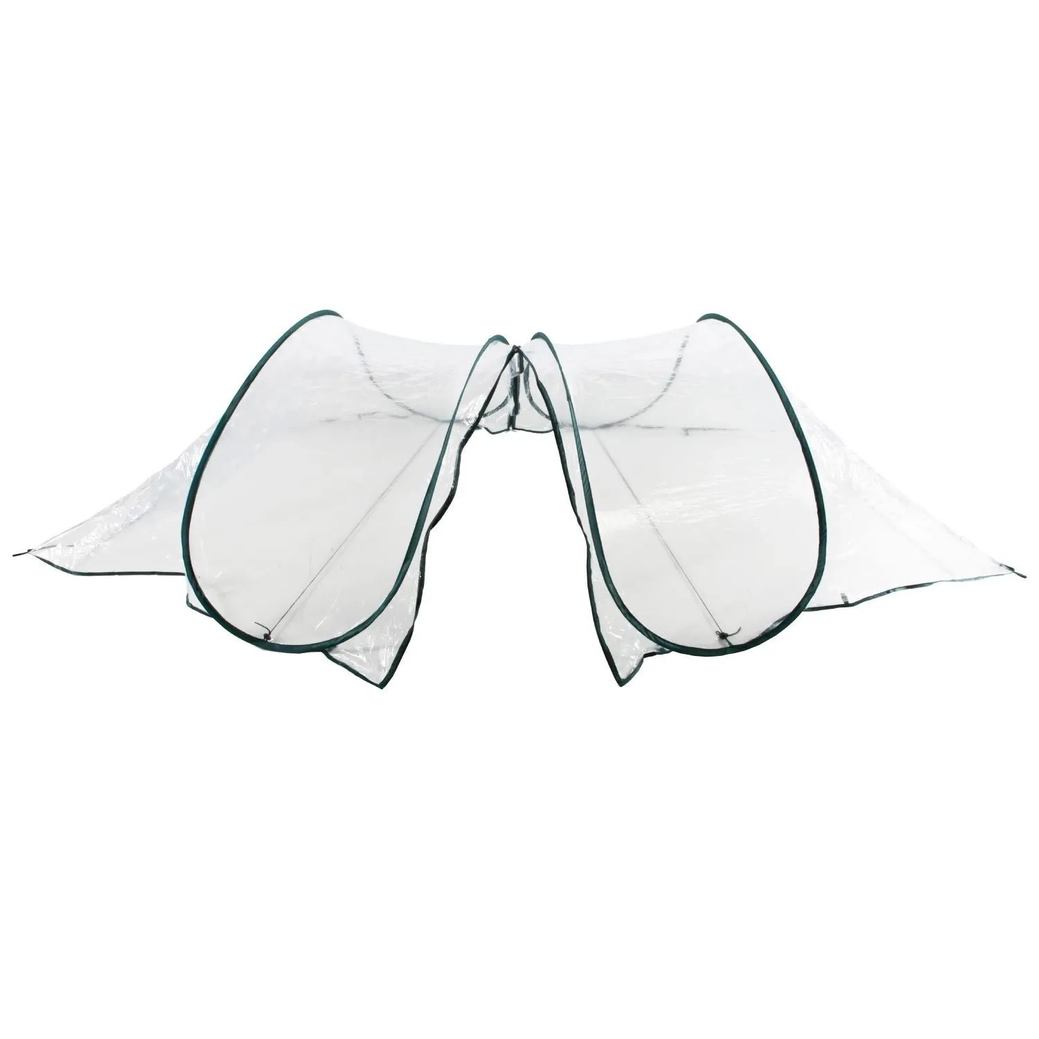 Lex POP-Up Gewächshaus Treibhaus Folien-Frühbeet Reisverschlusstür PVC-Hülle Schutz_2