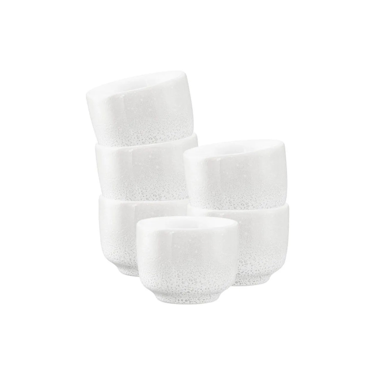 Seltmann Weiden Sento Home Espressotasse ohne Henkel 80 ml 6er Set Aura White