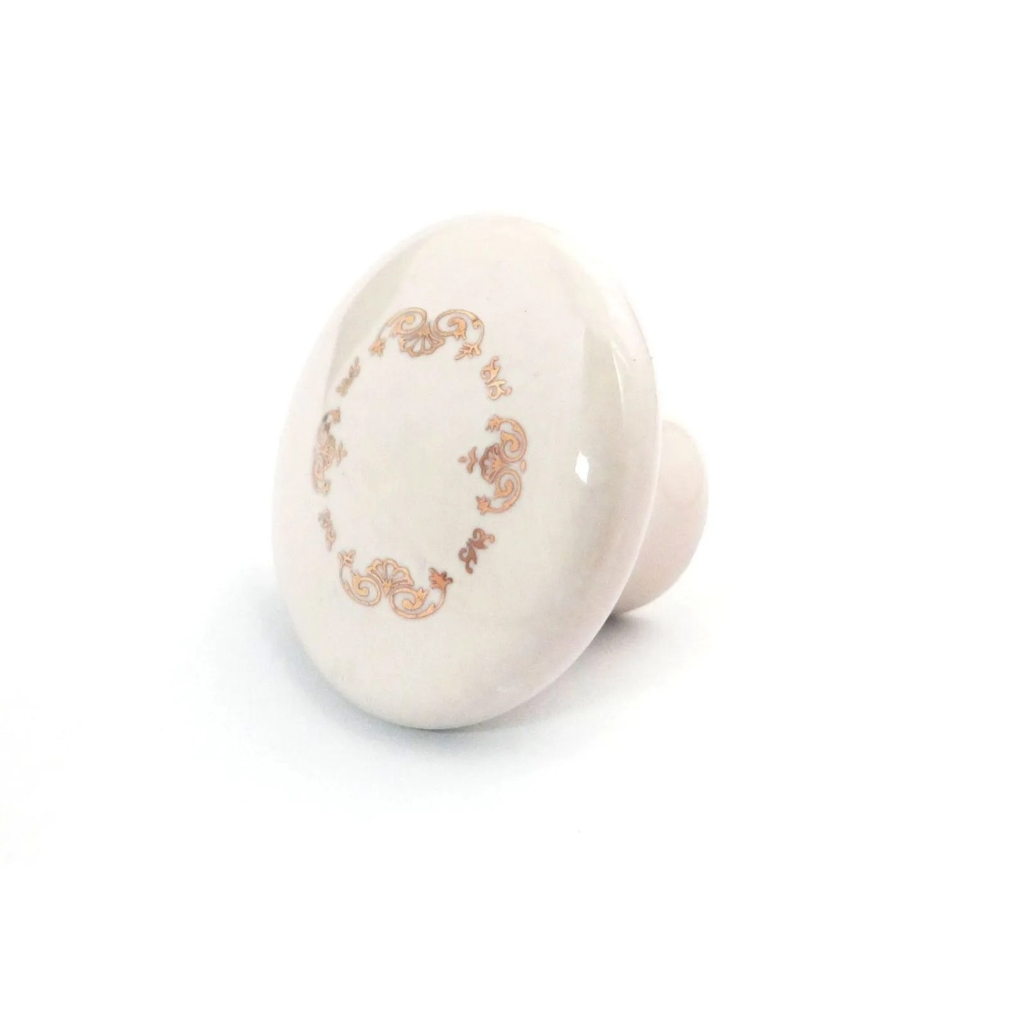 SOTECH Porzellanknopf KIM Ø39 mm Porzellan Gold