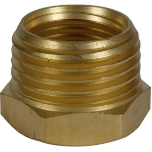 Einhell Reduzierung R 1/2" auf R 3/8" aus Metall für Kompressor Zubehör.