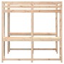 vidaXL Hochbett mit Schreibtisch & Leiter 160x200 cm Massivholz Kiefer 3284233_7