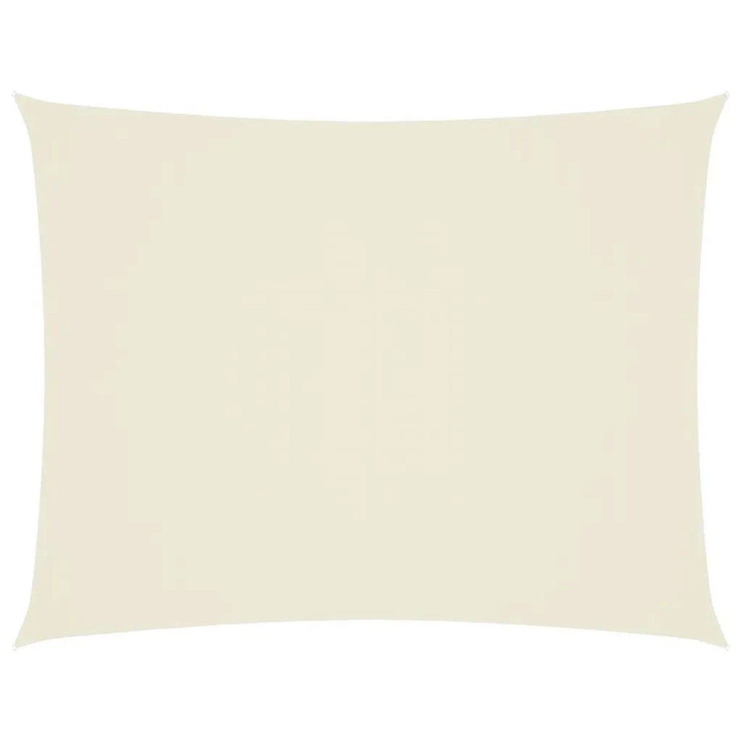 vidaXL Sonnensegel Oxford-Gewebe Rechteckig 2x3,5 m Creme 135201