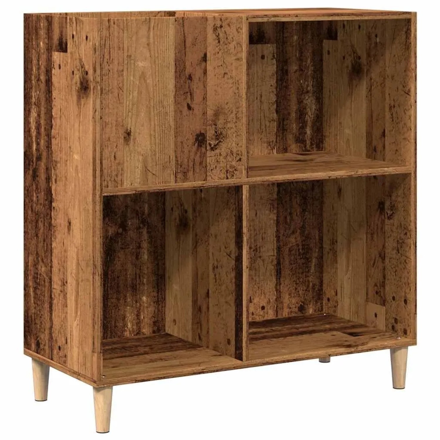 vidaXL Plattenschrank Altholz-Optik 84,5x38x89 cm Holzwerkstoff 857171
