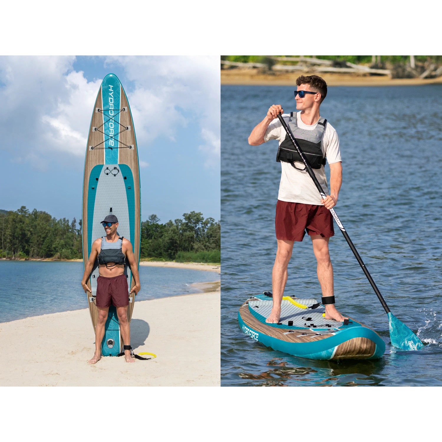Bestway SUP Touring Board-Set Glider Elite Sitz 381 cm x 79 cm x 15 cm_14