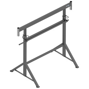 Feuerverzinkter Schake Kurbelgerüstbock, 1,50 m x 1,95 m, für Bauarbeiten.