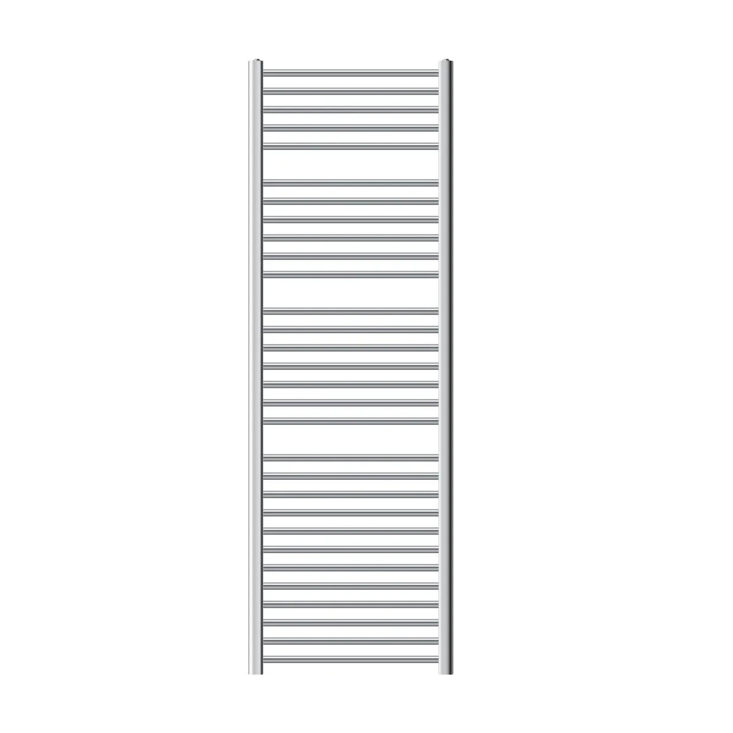 LuxeBath Badheizkörper 600x1800mm Chrome Gerade Mit Heizstab 900W
