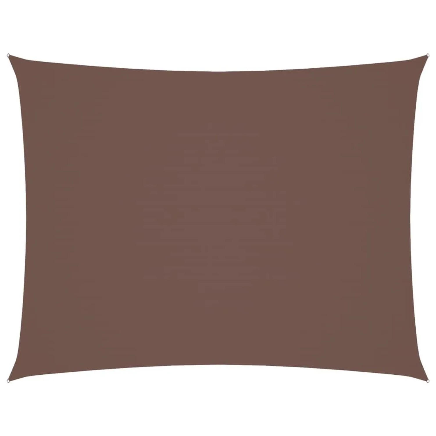 Furnicato Sonnensegel Oxford Gewebe Rechteckig 3x6 M Braun
