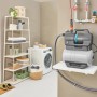 Gardena Hauswasserwerk 3800 Silent im Hauswirtschaftsraum, an der Wand montiert.