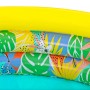 Bestway Planschbecken Floral Paradise, Ø 168 cm, mit bunten tropischen Mustern.