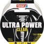 Tesa Ultra Power Clear Klebeband, 10 m x 48 mm, transparent für unsichtbare Reparaturen.